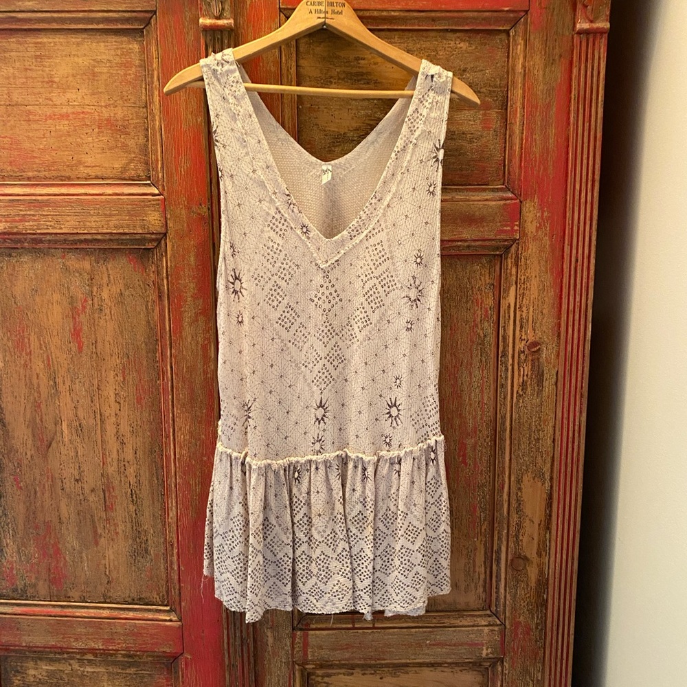 Free People Bohemian Tunic Top